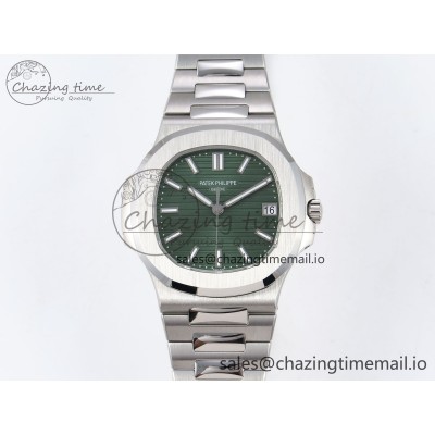 [3K공장]파텍필립 Nautilus 5711/1A  Green Dial on SS Bracelet A324 Super Clone