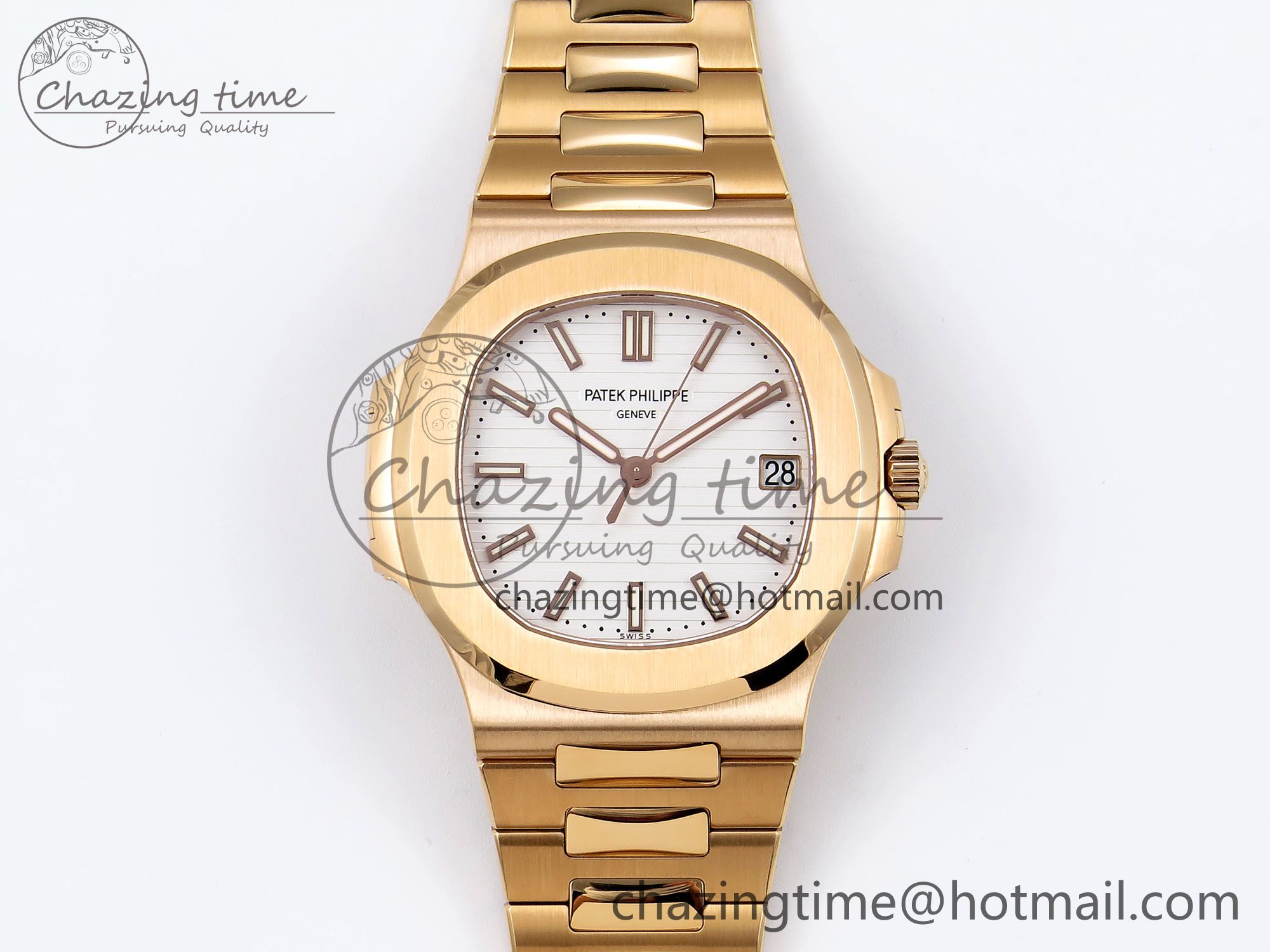[PPF공장]파텍필립 Nautilus 5711 RG White Dial on RG Bracelet A330