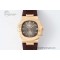 [PPF공장]파텍필립 Nautilus 5711/1R Brown Textured Dial on Brown Rubber Strap 324CS
