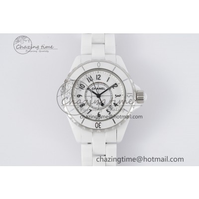 [XF공장]샤넬 J13 33mm Korea Ceramic White Numeral Dial on Bracelet Swiss Quartz