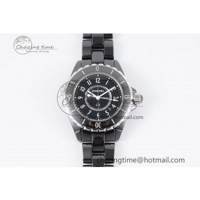 [XF공장]샤넬 J13 33mmKorea Ceramic Black Numeral Dial on Bracelet Swiss Quartz