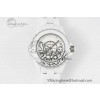 [EAST공장]샤넬 J13 33mm White Ceramic White Numbers Dial on Bracelet Swiss Quartz