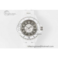 [EAST공장]샤넬 J13 33mm White Ceramic Mirror Numbers Dial on Bracelet Swiss Quartz