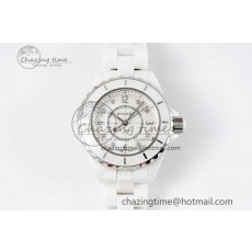 [EAST공장]샤넬 J13 33mm White Ceramic White MOP Dial on Bracelet Swiss Quartz