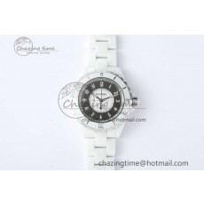 [EAST공장]샤넬 J13 38mm White Korea Ceramic Silver Dial on Bracelet A2892