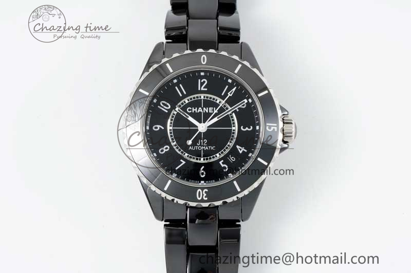 [EAST공장]샤넬 J13 38mm H5697  Black Korea Ceramic Numeral Markers Dial on Bracelet Calibre 12.1