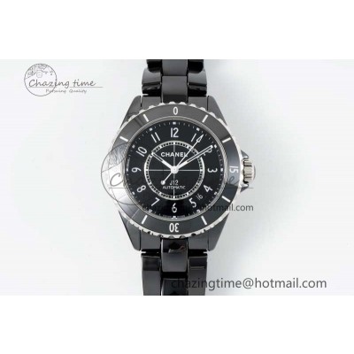 [EAST공장]샤넬 J13 38mm H5697  Black Korea Ceramic Numeral Markers Dial on Bracelet Calibre 12.1