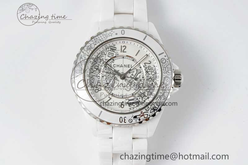 [EAST공장]샤넬 J13 38mm White Ceramic Numeral Markers Dial on Bracelet Calibre 12.1