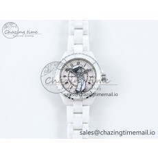 [EAST공장]샤넬 J13 33mm White Ceramic White Boy Pattern Dial on Bracelet A12.1
