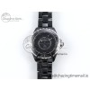 [EAST공장]샤넬 J13 38mm Black Ceramic  Black Numbers Dial on Bracelet A2892