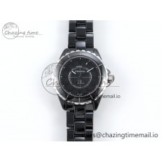 [EAST공장]샤넬 J13 38mm Black Ceramic  Black Numbers Dial on Bracelet A2892