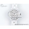 [EAST공장]샤넬 J13 33mm White Ceramic White Diamonds Dial on Bracelet Swiss Quartz