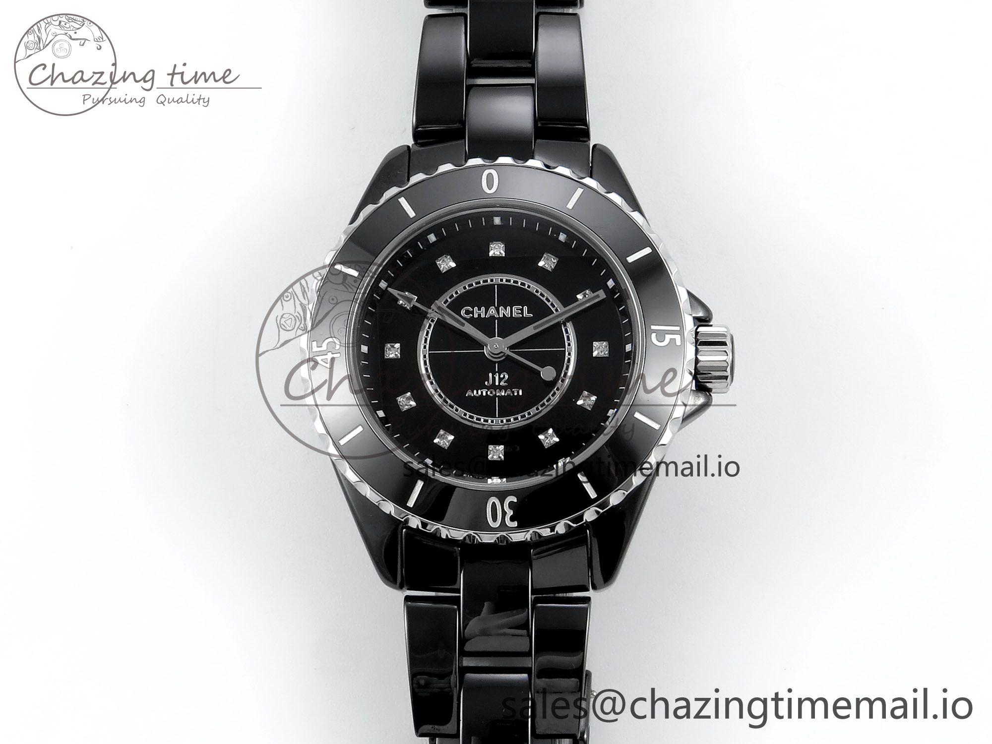 [EAST공장]샤넬 J13 33mm Korea Ceramic Diamonds Markers Dial on Bracelet A12.1