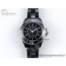 [EAST공장]샤넬 J13 33mm Black Korea Ceramic Numeral Markers Dial on Bracelet A12.1