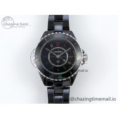 [EAST공장]샤넬 J13 33mm Rainbow Numeral Markers Dial on Bracelet Swiss Quartz