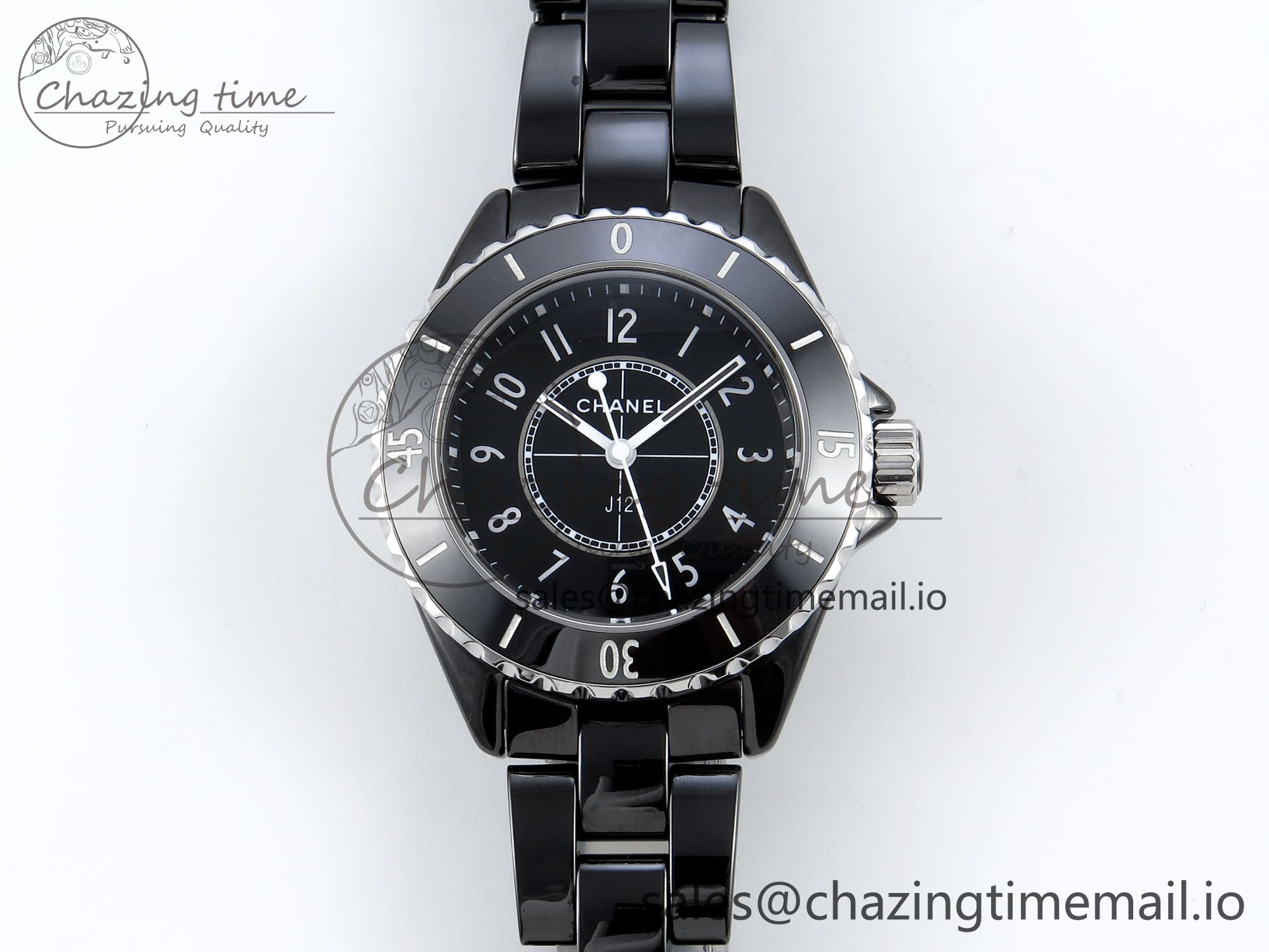 [EAST공장]샤넬 J13 33mm  White Numeral Markers Dial on Bracelet Swiss Quartz