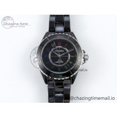 [EAST공장]샤넬 J13 33mm  Rainbow Numeral Markers Dial on Bracelet A12.1