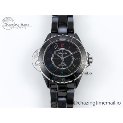 [EAST공장]샤넬 J13 33mm  Rainbow Numeral Markers Dial on Bracelet A12.1