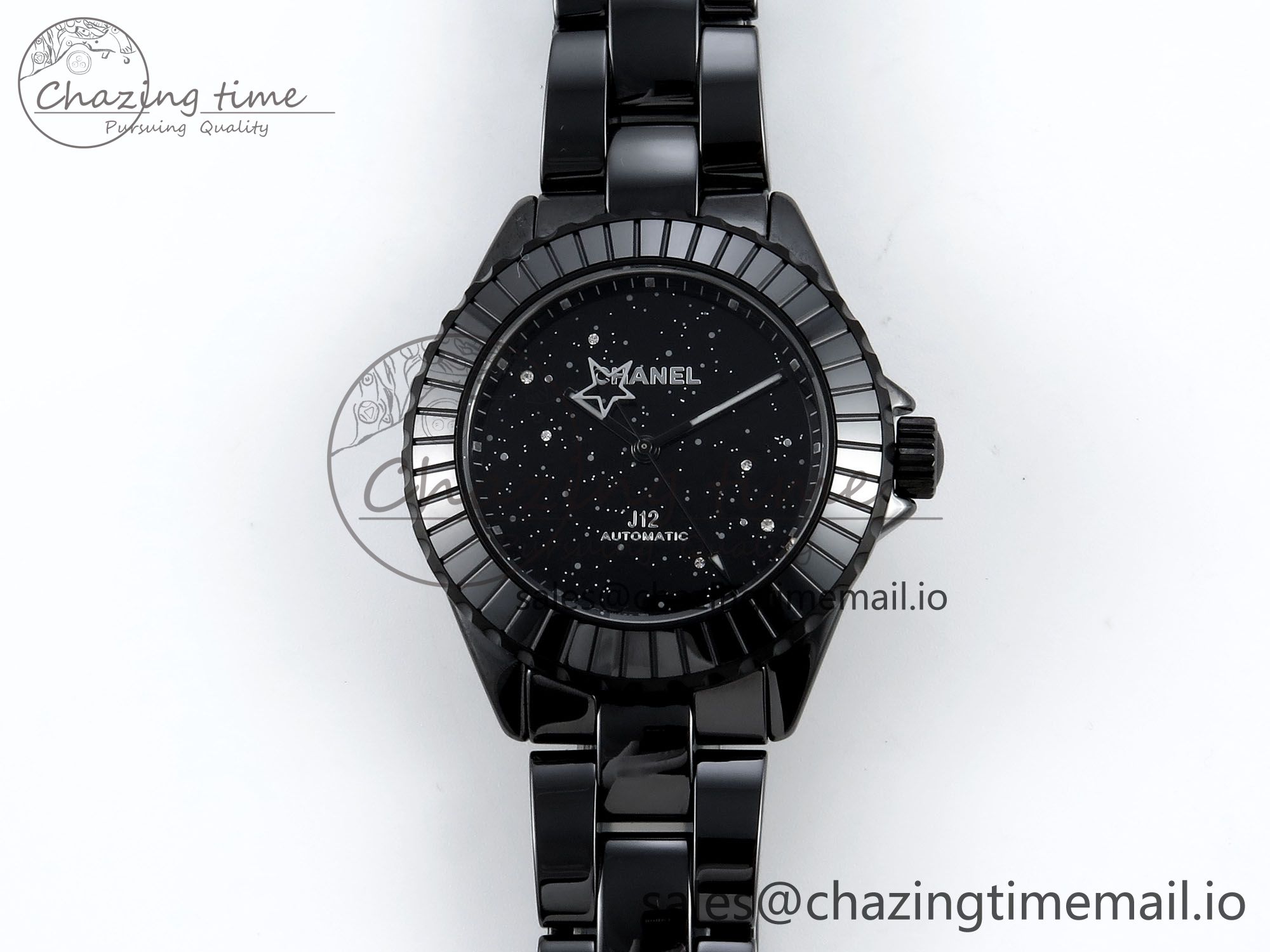 [EAST공장]샤넬 J13 33mm  Black Starry Sky Dial on Bracelet A12.1