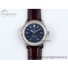 [TF공장]브라이틀링 Navitimer 1 SS 41mm White Bezel Blue Dial on Brown Leather Strap A2824