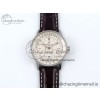 [TF공장]브라이틀링 Navitimer 1 SS 41mm White Bezel White Dial on Brown Leather Strap A2824