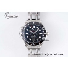 [ZF공장]오메가 Seamaster Diver 300M Black Ceramic Black Dial on SS Bracelet A8800