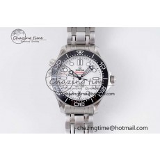 [ZF공장]오메가 Seamaster Diver 300M  Black Ceramic White Dial on SS Bracelet A8800