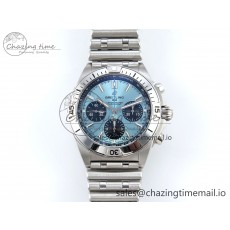 [TF공장]브라이틀링 Chronomat B01 42mm Blue/Black Dial on SS Bracelet A7750