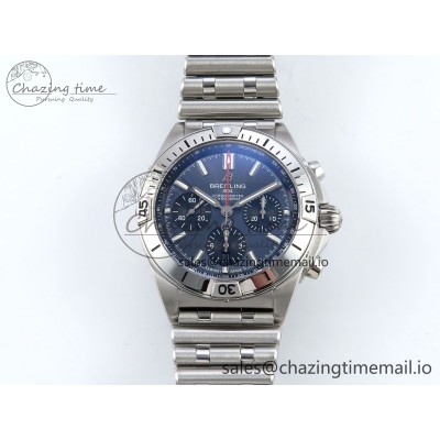 [TF공장]브라이틀링 Chronomat B01 42mm Blue Dial on SS Bracelet A7750