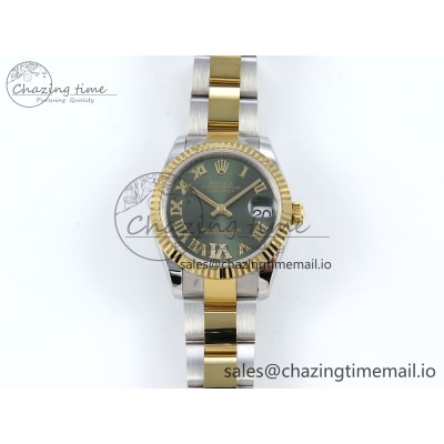 [AR공장]롤렉스 DateJust 31 278273  Roman Diamonds Dial on SS/YG Oyster Bracelet ETA 2688