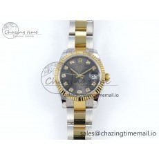 [AR공장]롤렉스 DateJust 31 278273 Gray Diamonds Dial on SS/YG Oyster Bracelet ETA 2688