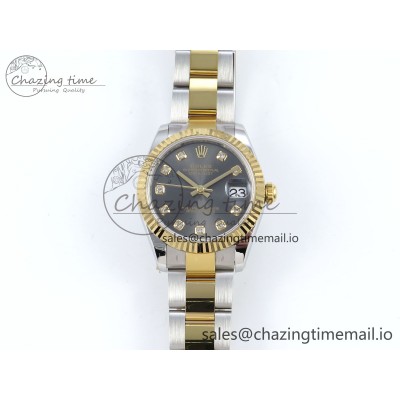 [AR공장]롤렉스 DateJust 31 278273 Gray Diamonds Dial on SS/YG Oyster Bracelet ETA 2688