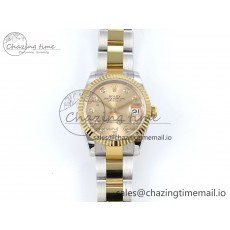 [AR공장]롤렉스 DateJust 31 278273 YG Diamonds Dial on SS/YG Oyster Bracelet ETA 2688