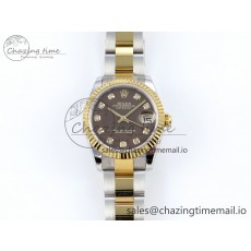 [AR공장]롤렉스 DateJust 31 278273 Brown Diamonds Dial on SS/YG Oyster Bracelet ETA 2688