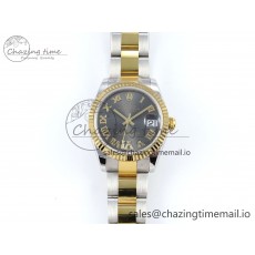 [AR공장]롤렉스 DateJust 31 278273 Gray Roman Diamonds Dial on SS/YG Oyster Bracelet ETA 2688
