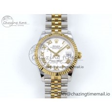 [AR공장]롤렉스 DateJust 31 278273 White Roman Dial on SS/YG Jubilee Bracelet ETA 2688