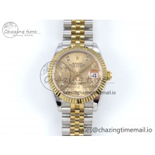 [AR공장]롤렉스 DateJust 31 278273 YG Diamonds Dial on SS/YG Jubilee Bracelet ETA 2688