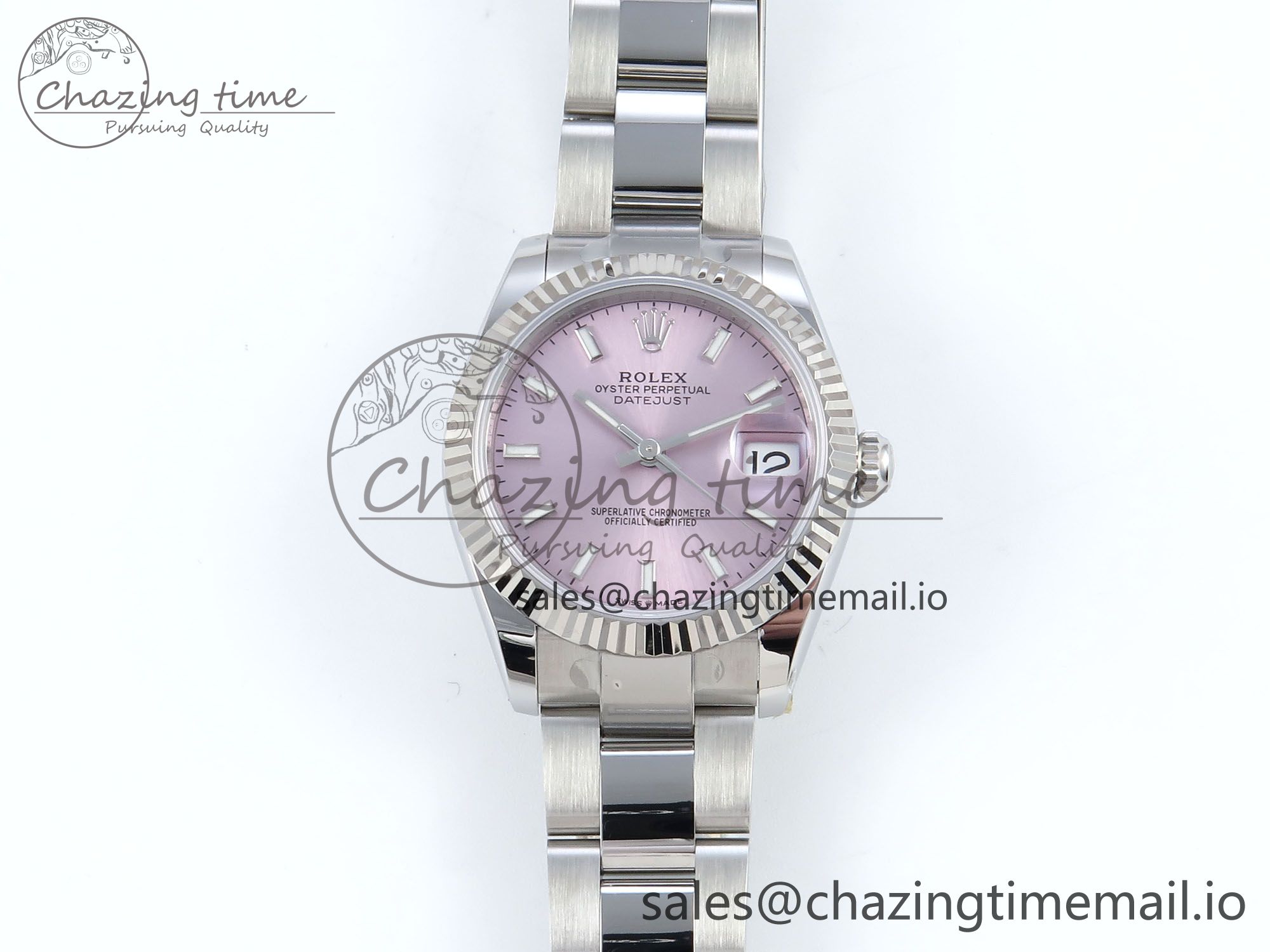 [AR공장]롤렉스 DateJust 31 278274 Pink Dial Stick Marker on SS Oyster Bracelet ETA 2688