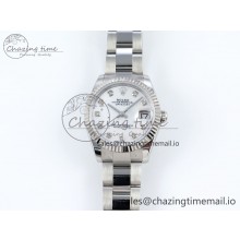 [AR공장]롤렉스 DateJust 31 278274 Steel White MOP Diamonds Dial on SS Oyster Bracelet ETA 2688