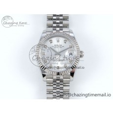 [AR공장]롤렉스 DateJust 31 278274 Steel Silver Diamonds Dial on SS Jubilee Bracelet ETA 2688