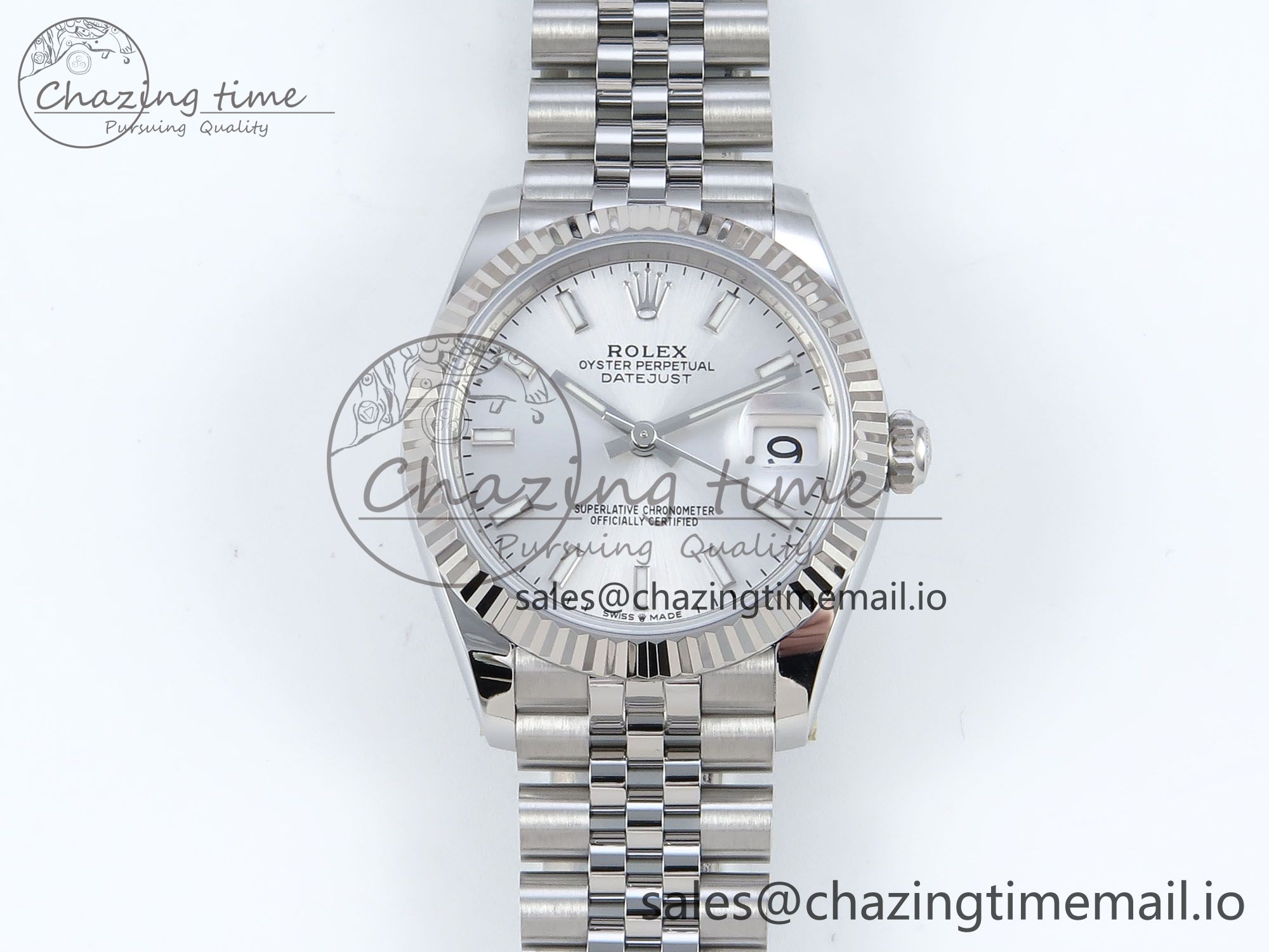 [AR공장]롤렉스 DateJust 31 278274 Steel Silver Dial Stick Marker on SS Jubilee Bracelet ETA 2688