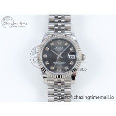 [AR공장]롤렉스 DateJust 31 278274 Steel Gray Diamonds Dial on SS Jubilee Bracelet ETA 2688