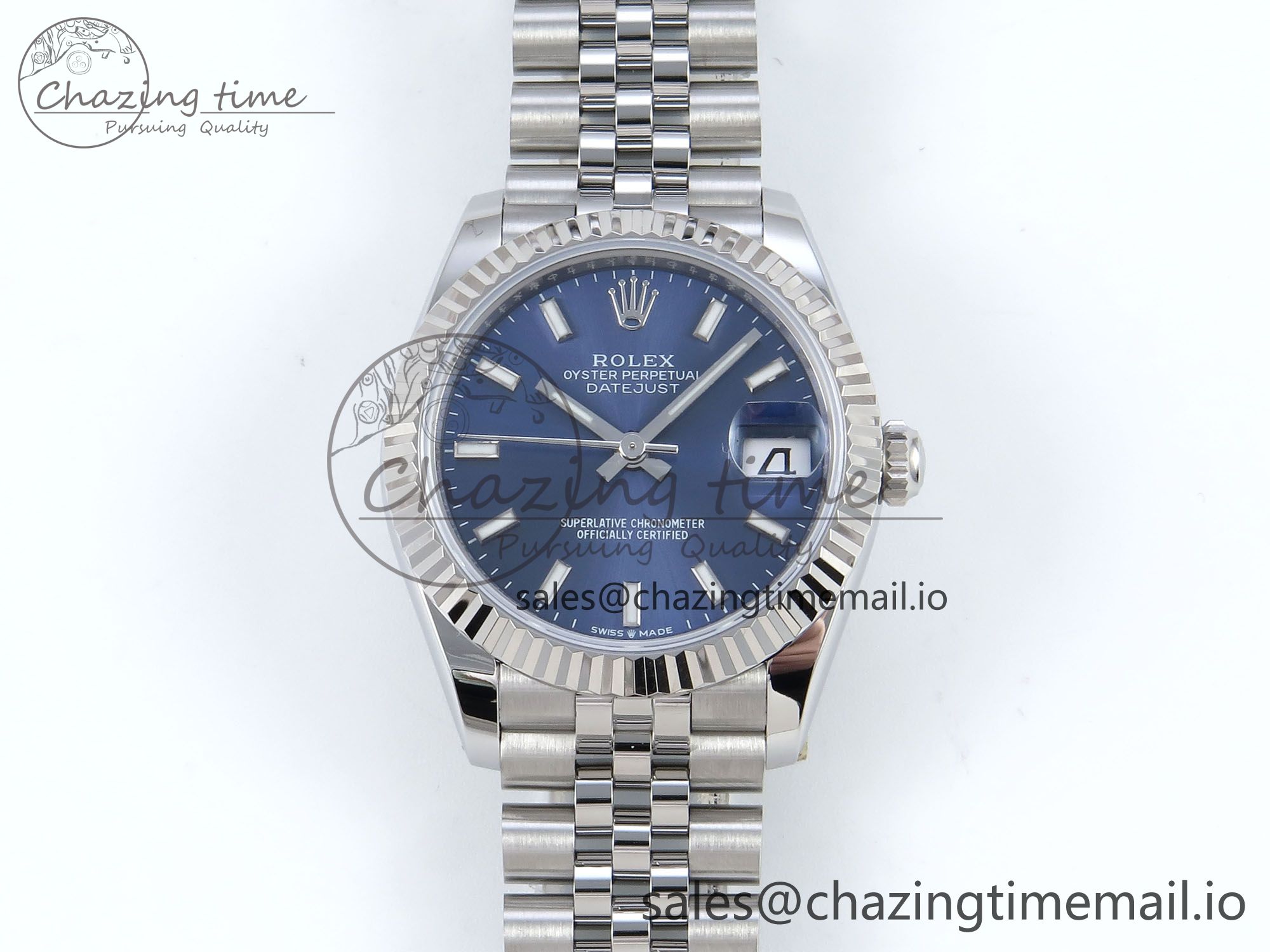 [AR공장]롤렉스 DateJust 31 278274 Steel Blue Dial Stick Marker on SS Jubilee Bracelet ETA 2688