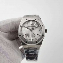 [TOP공장]오데마피게 Royal Oak 41mm 15510 SS 1:1 Best Edition Silver Dial on SS Bracelet DD4302 Super Clone