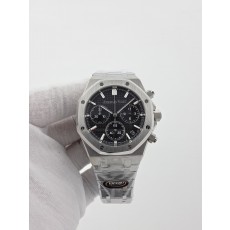 [TOP공장]오데마피게 Royal Oak Chrono 26240 Black Dial on SS Bracelet SA4401 Super Clone